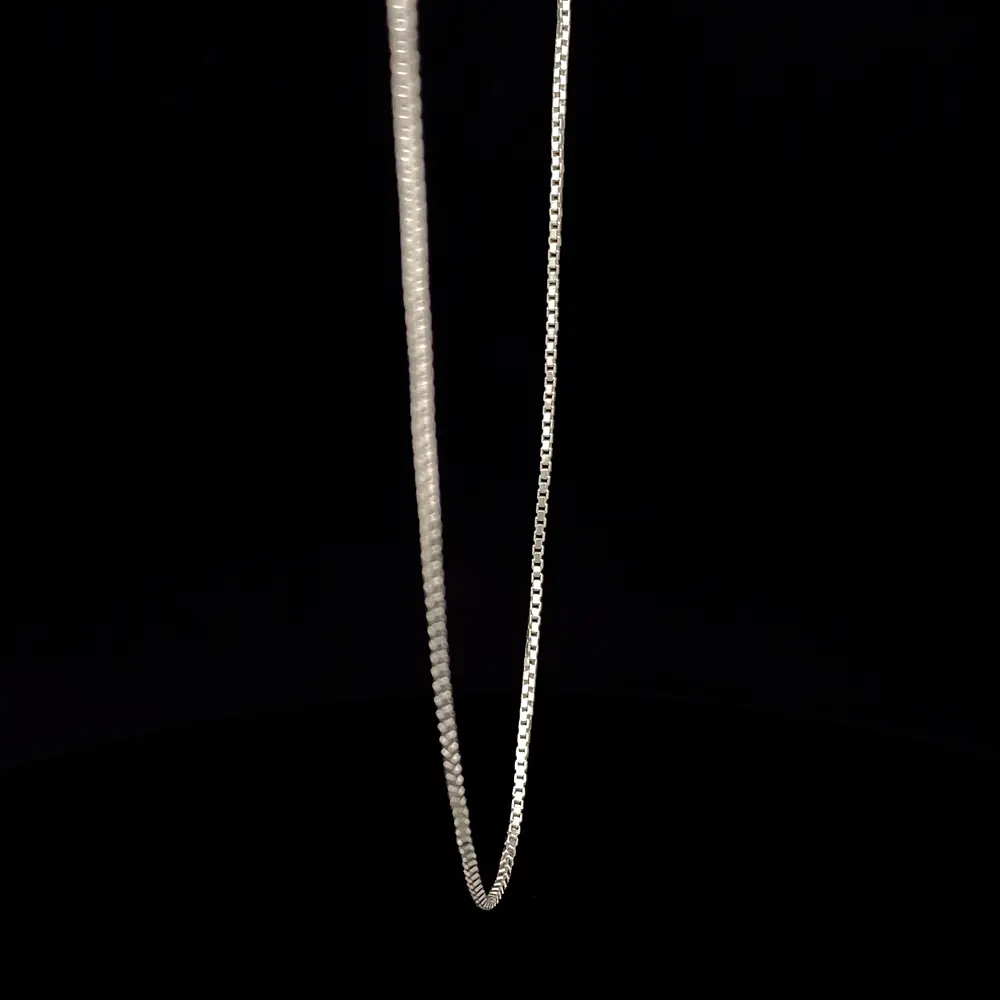 Cadena de Plata Lazo Veneciano