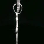 Colgante de Plata Cruz Troquelada