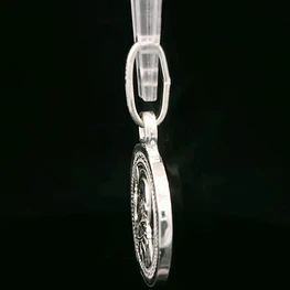 Colgante de Plata Medalla San Benito