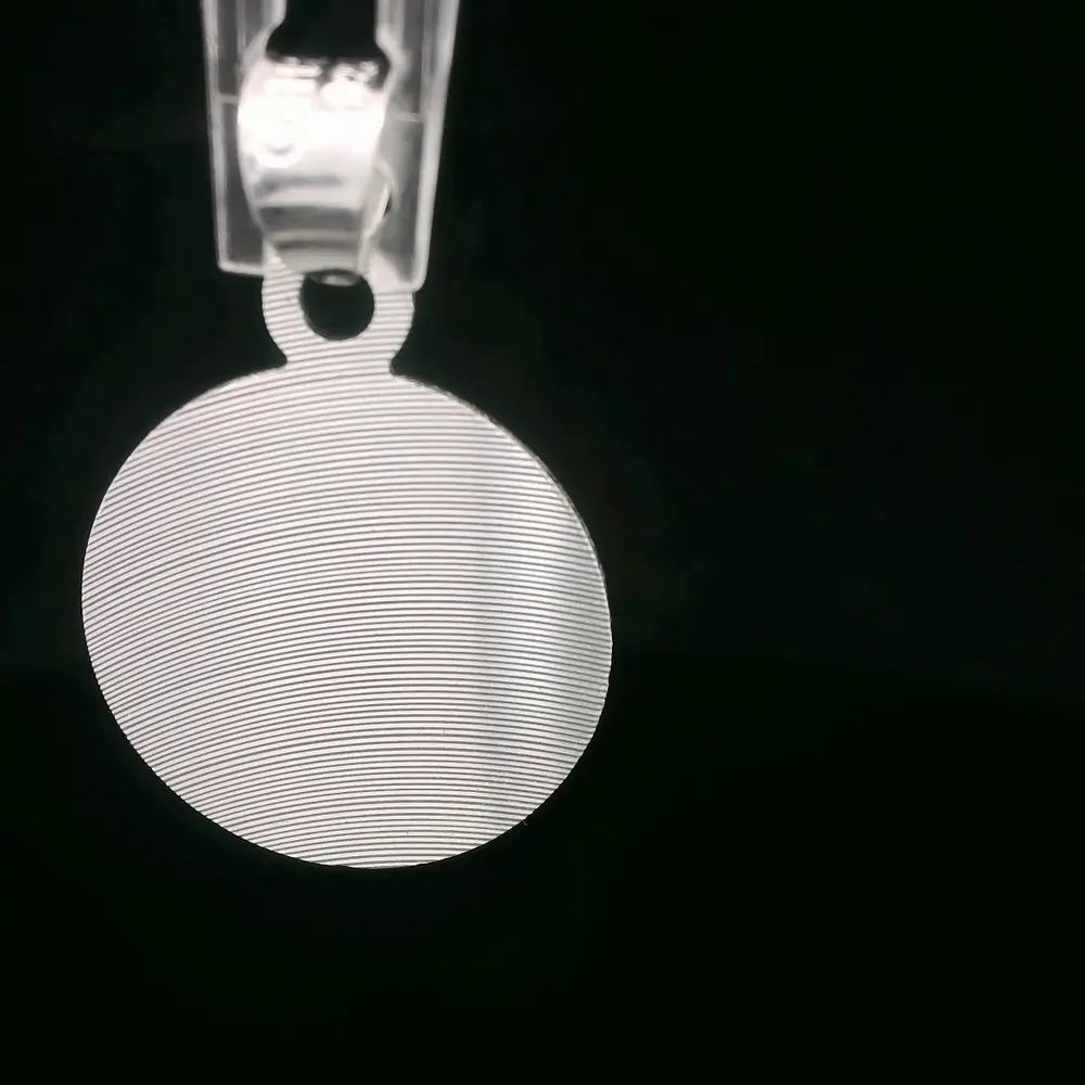 Colgante de Plata Medalla Redonda