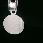Colgante de Plata Medalla Redonda