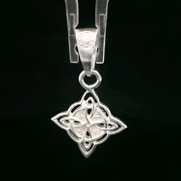 Colgante de Plata Nudo Cometa