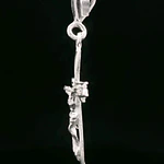 Colgante de Plata Crucifijo Calado con Cristo