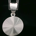 Colgante de Plata Medalla Redonda Guadalupe