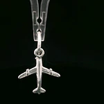 Colgante de Plata Avión