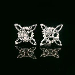 Aros de Plata Nudo