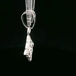 Colgante de Plata Nudo Cometa