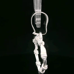 Colgante de Plata Corazón Espinado