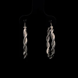 Aros de Plata Trenzados
