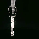 Colgante de Plata Corazón Espinado