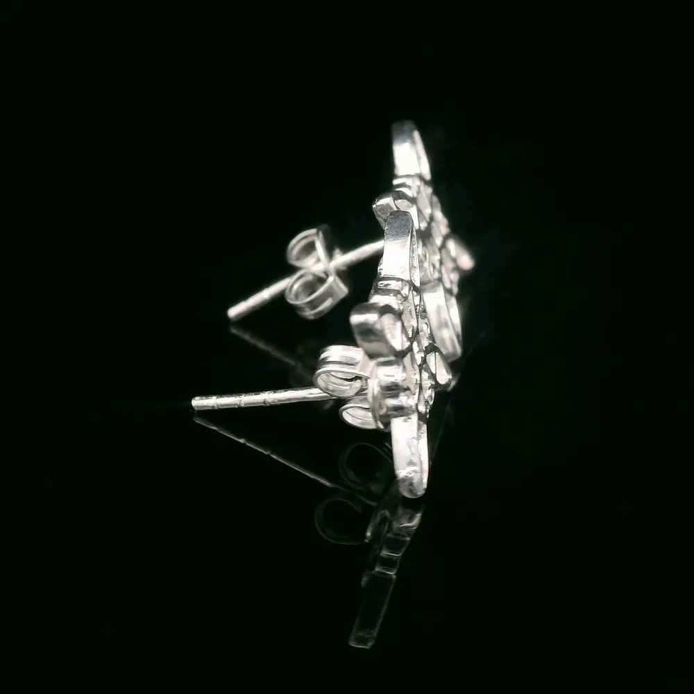 Aros de Plata Nudo