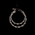 Aros de Plata Trenzados