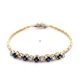 Pulsera Oro 18K Volga con Diamantes