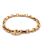 Pulsera Oro 18K Limada