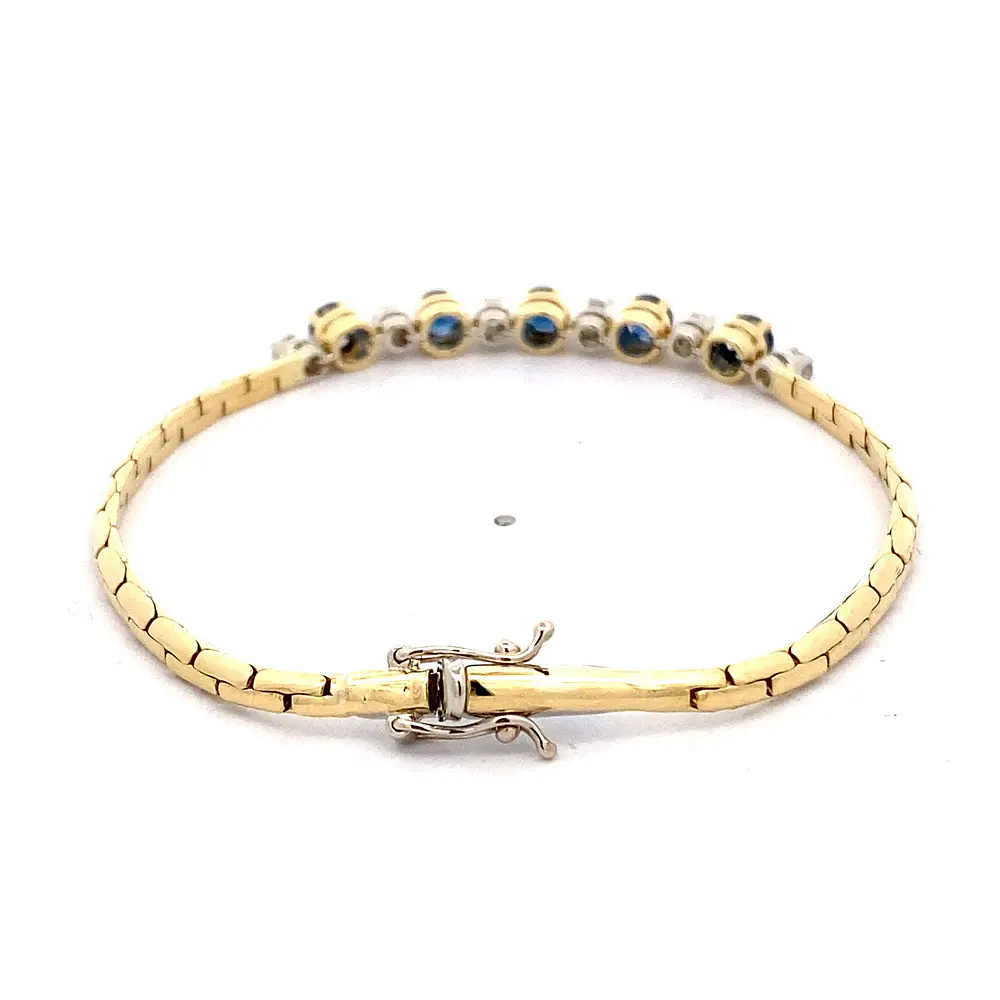 Pulsera Oro 18K Volga con Diamantes