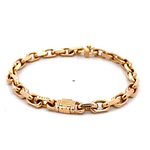 Pulsera Oro 18K Limada