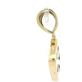 Colgante Oro 18K Rombo con Zafiros