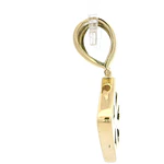 Colgante Oro 18K Rombo con Zafiros