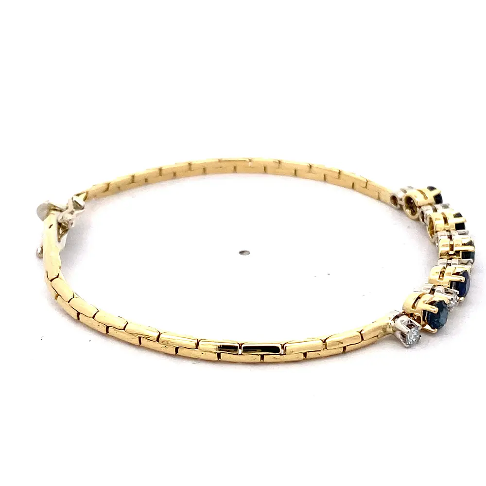 Pulsera Oro 18K Volga con Diamantes
