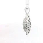 Colgante Oro 18K Bombe con Diamantes