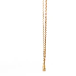 Cadena Oro 18K con Dije Punto de Luz Diamante