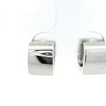 Aros Oro 18K Huggies con Diamantes