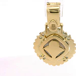 Colgante Oro 18K Rombo con Madre Perla