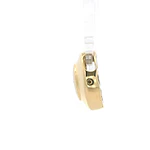 Colgante Oro 18K Ovalado con Diamante