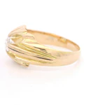 Anillo Oro 18K Bombe con Diamante