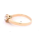 Anillo 14K Solitario Diamante