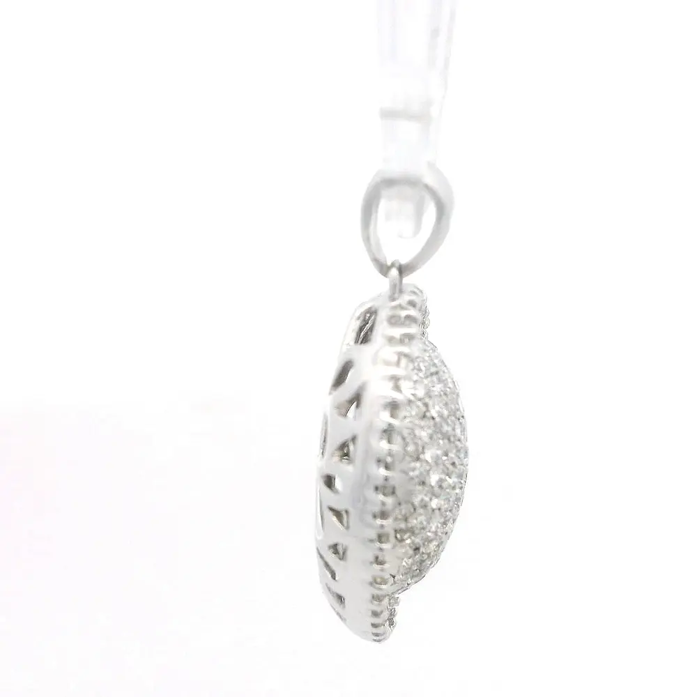 Colgante Oro 18K Bombe con Diamantes