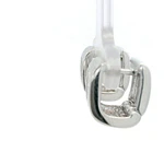 Aros Oro 18K Huggies con Diamantes
