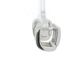 Aros Oro 18K Huggies con Diamantes