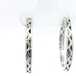 Aros Oro 18K Criollos con Diamantes