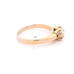 Anillo 14K Solitario Diamante