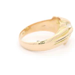 Anillo Oro 18K Bombe con Diamante