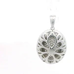 Colgante Oro 18K Bombe con Diamantes