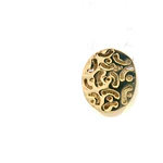 Colgante Oro 18K Ovalado con Diamante