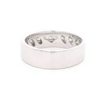 Anillo Oro 18K Bombe con Diamantes
