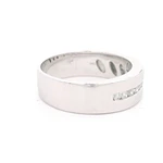 Anillo Oro 18K Bombe con Diamantes