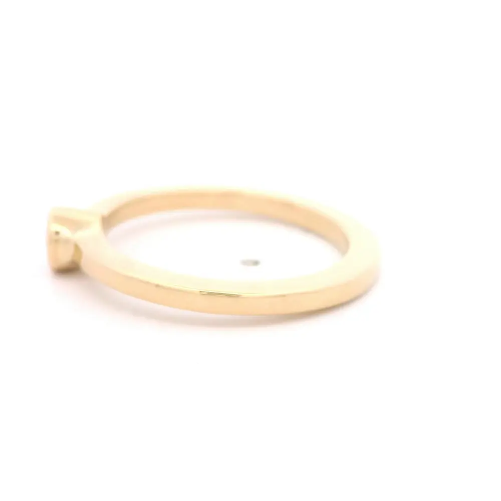 Anillo 18K Solitario Diamante