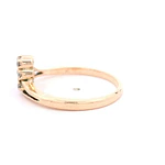 Anillo 14K Calado con Diamantes