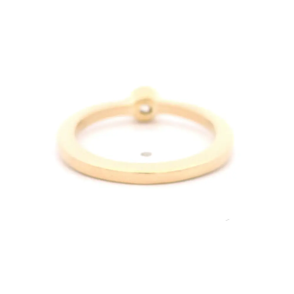 Anillo 18K Solitario Diamante