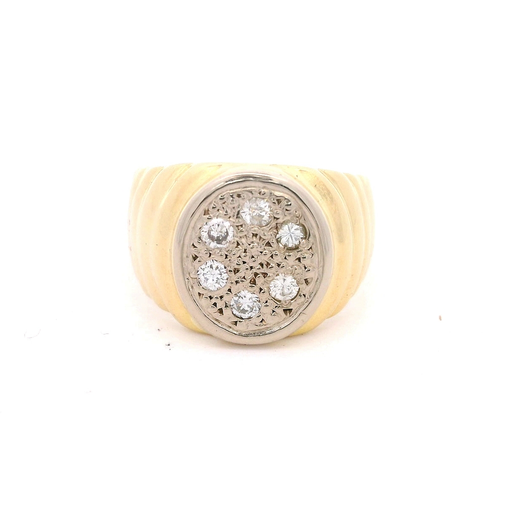 Anillo 18K Bocel Dos Oros