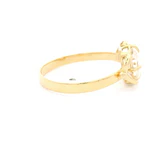 Anillo 18K Chatón Moissanita Asscher