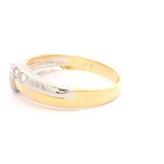 Anillo 18K Doble Cintillo Laberinto