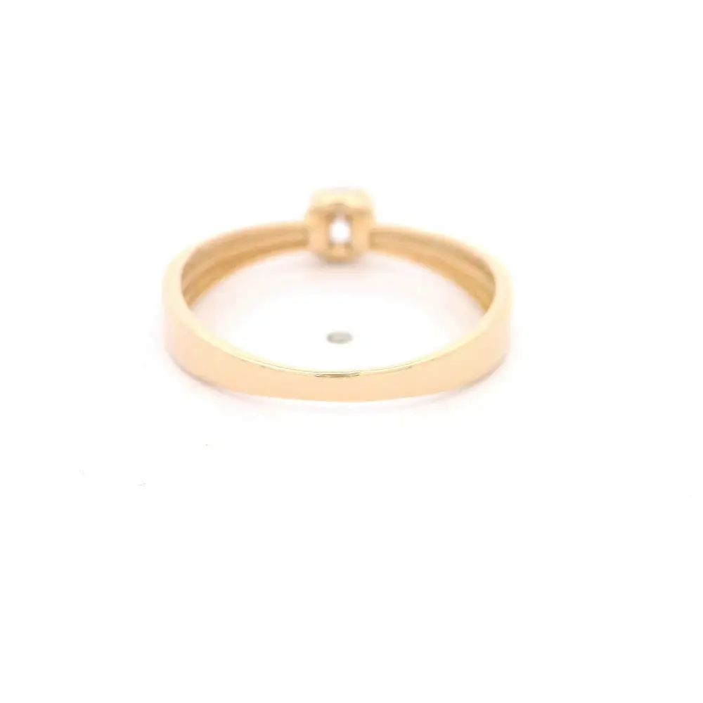 Anillo 18K Solitario Diamante