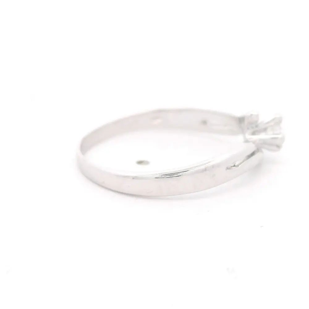 Anillo 18K Crossed Diamante