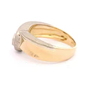 Anillo 18K Solitario Dos Oros