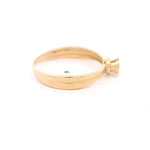 Anillo 18K Solitario Diamante